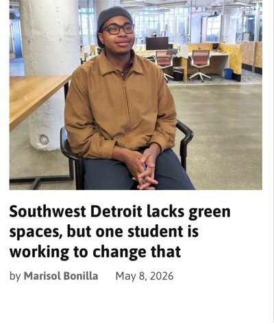 Southwest Detroit green spaces by Marisol Bonilla